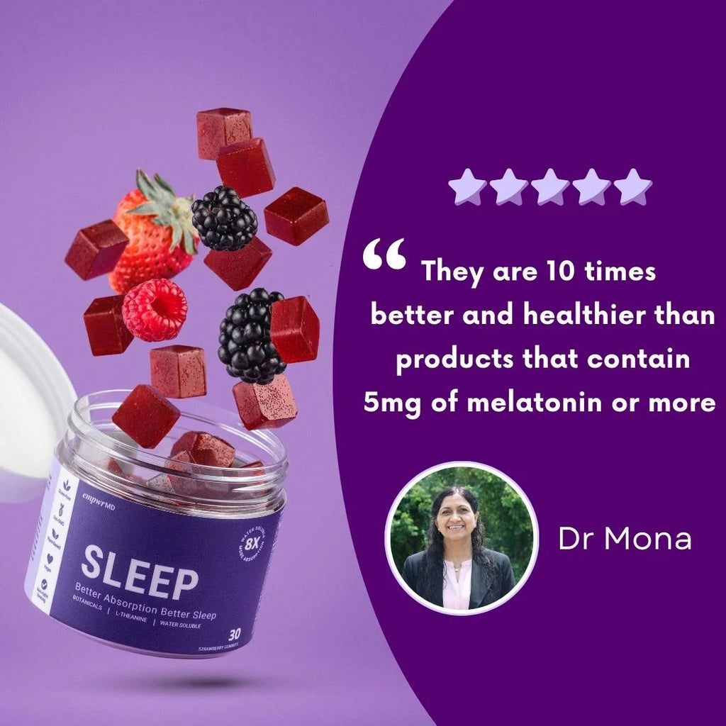 Nutrition Midnight Chews, Scientifically-Designed Sleep Gummies | Naturally Sourced Remedies | Melatonin, Valerian Root, Chamomile