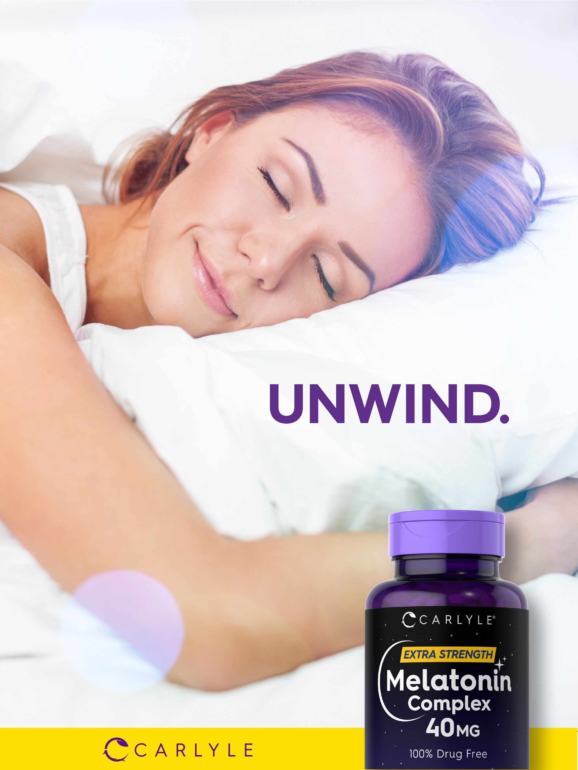 Melatonin Complex 40Mg | 150 Fast Dissolve Tablets | with Ashwagandha and Chamomile | by