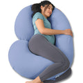 Cooling Pregnancy Pillow, Maternity Pillow for Pregnant Women(Cooling Blue)