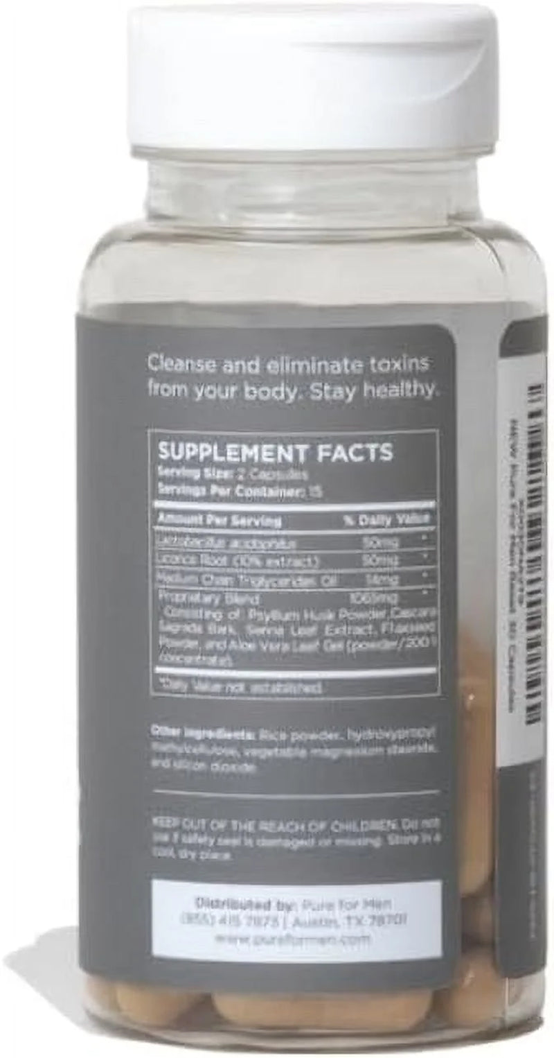 Detox Supplement, Reset | Promotes Digestive & Gut Health, Helps Remove Toxins & Supports Immune System, Colon Cleanse | 30 Capsules