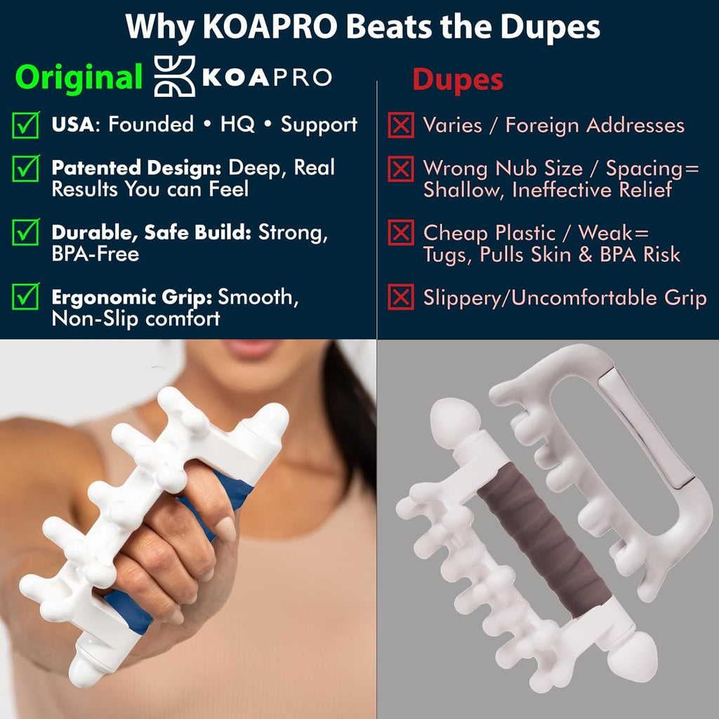 PRO Facia Blaster Tool for Cellulite - Full Body Back and Neck Massager for Pain Relief, Deep Tissue Muscle Massage for Legs, Trigger Points, Myofascial and Fascia Release Tool Alleviates Tension