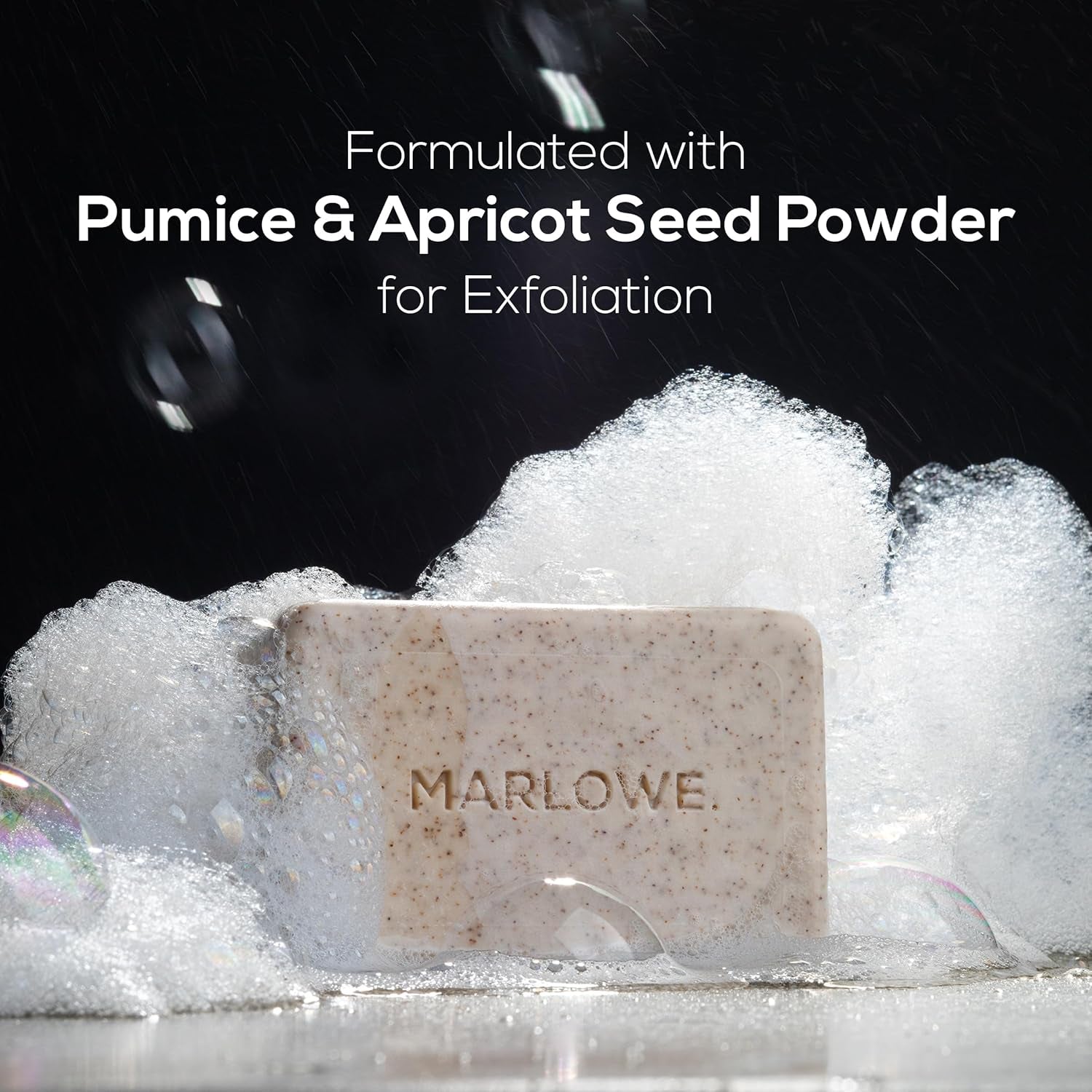 No. 102 Body Scrub Soap 7 Oz (3 Bars), Oud Wood, Exfoliating Soap Bar with Shea Butter, Olive Oil & Green Tea Extracts, Cleanses, Smooths & Revitalizes Skin, Earthy & Smoky Scent