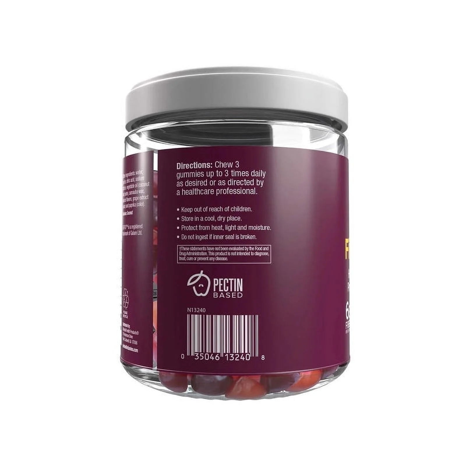 Fiber Care Gummies 6 Mg Sugar Free - 240 Gummies