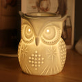 Owl Wax Melt Warmer for Home Décor, Wax Warmer for Wax Melt, Scentsy Wax Warmer, 3D, No Flame, Removable Dish, with One More Bulb (The Owl of Athena)
