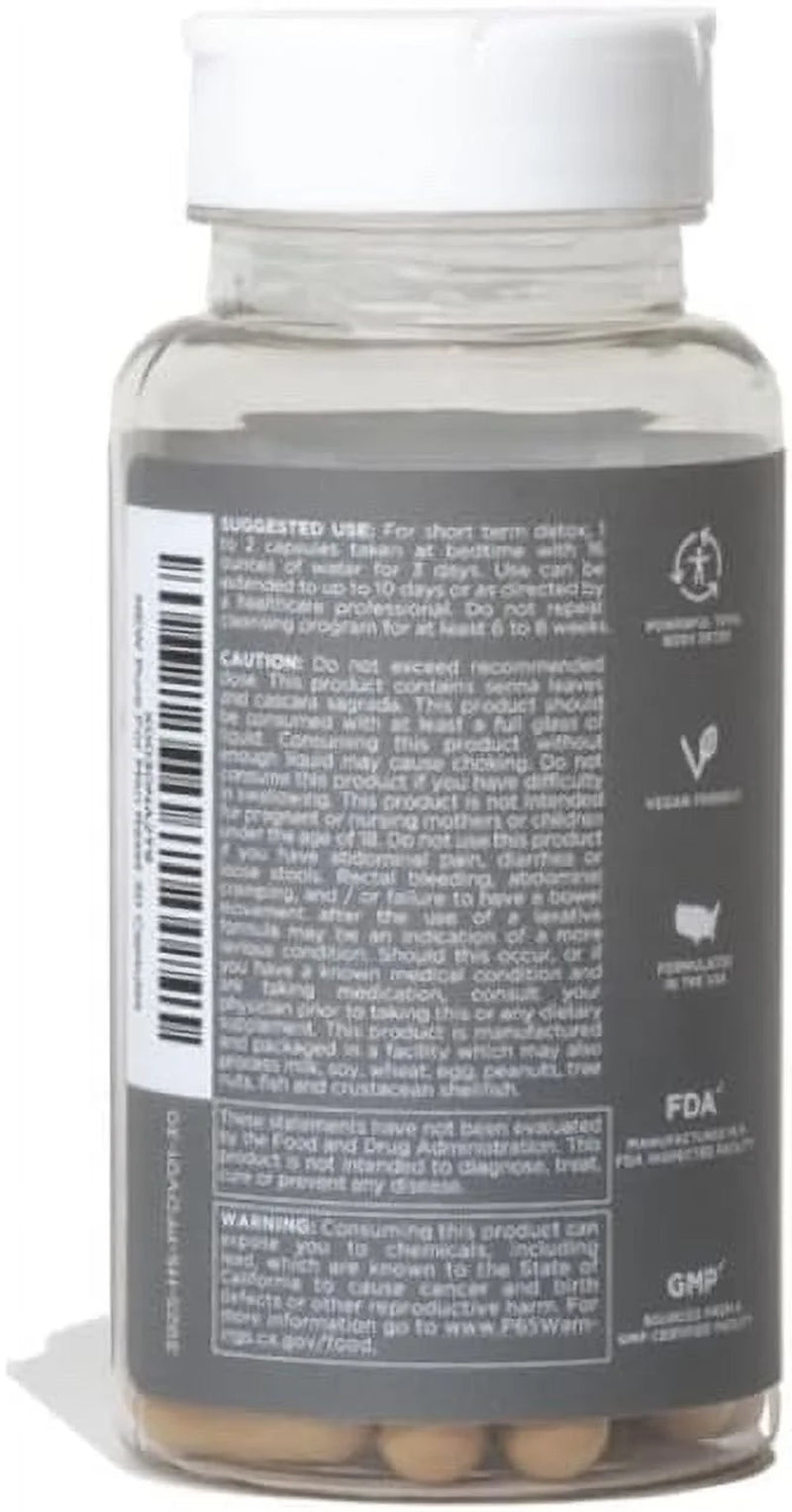 Detox Supplement, Reset | Promotes Digestive & Gut Health, Helps Remove Toxins & Supports Immune System, Colon Cleanse | 30 Capsules