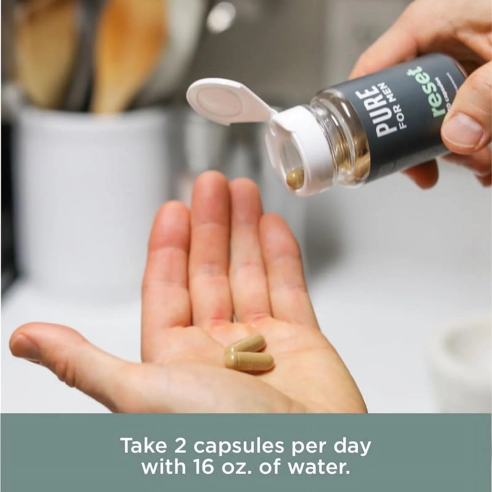 Detox Supplement, Reset | Promotes Digestive & Gut Health, Helps Remove Toxins & Supports Immune System, Colon Cleanse | 30 Capsules